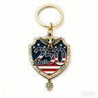 B / Silver Keychain