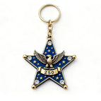 C / Silver Keychain