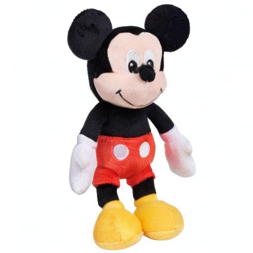 Disney Junior Mickey Mouse Bean Plush Mickey Mouse Stuffed Animal, Kids Toys for Ages 2 Up by Just Play product image for BeHoo Toys