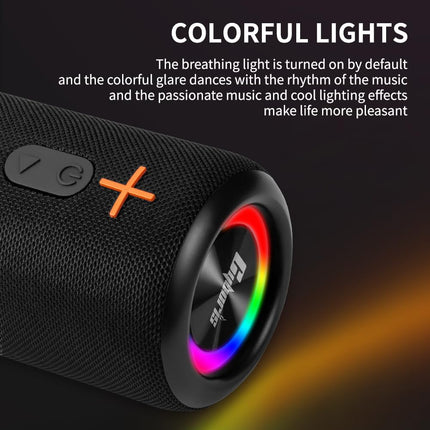 CYBORIS 2 in 1 Portable Splittable Bluetooth Speaker, Waterproof Split Wireless Speaker Bluetooth V5.3 with 20W Loud Stereo Sound, 24H Playtime, True Wireless Pairing for Home, Outdoor or Travel product image for BeHoo Toys