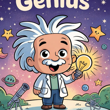 Mini Genius: Bedtime Science Stories for Curious Kids Ages 3–6 product image for BeHoo Toys