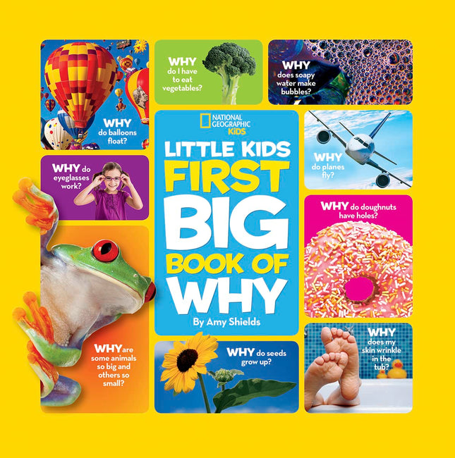 National Geographic Little Kids First Big Book of Why: Questions and Answers About the World for Curious Kids product image for BeHoo Toys