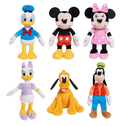 Disney Junior Mickey Mouse Bean Plush Mickey Mouse Stuffed Animal, Kids Toys for Ages 2 Up by Just Play product image for BeHoo Toys