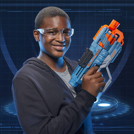 NERF Elite 2.0 Commander RD-6 Dart Blaster, 12 Darts, 6-Dart Rotating Drum, Outdoor Toys, Ages 8 and Up product image for BeHoo Toys