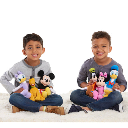 Disney Junior Mickey Mouse Bean Plush Mickey Mouse Stuffed Animal, Kids Toys for Ages 2 Up by Just Play product image for BeHoo Toys