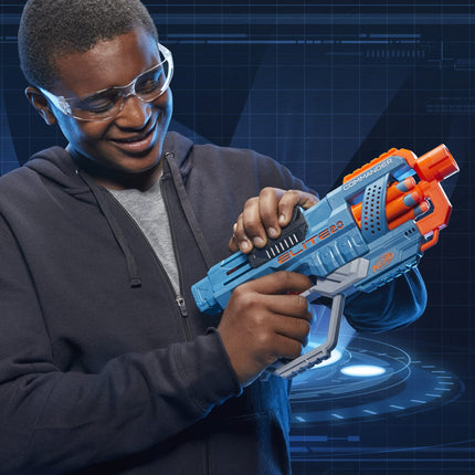 NERF Elite 2.0 Commander RD-6 Dart Blaster, 12 Darts, 6-Dart Rotating Drum, Outdoor Toys, Ages 8 and Up product image for BeHoo Toys