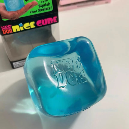 Needoh Nice Cube Sensory Stress Reliever Fidget Tool for Anxiety & Focus Desk Sensory Cube for Adults & Kids