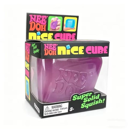 Needoh Nice Cube Sensory Stress Reliever Fidget Tool for Anxiety & Focus Desk Sensory Cube for Adults & Kids