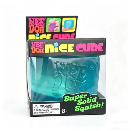 Needoh Nice Cube Sensory Stress Reliever Fidget Tool for Anxiety & Focus Desk Sensory Cube for Adults & Kids
