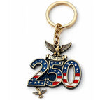 A / Silver Keychain